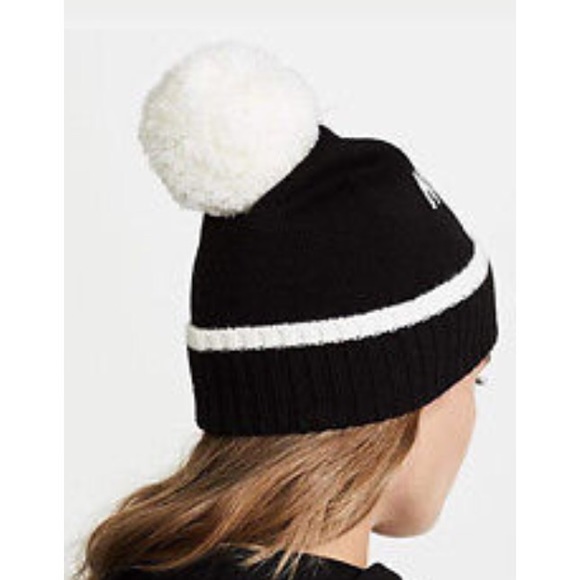 Kate Spade Nouveau York Pom Pom Beanie - Picture 3 of 4